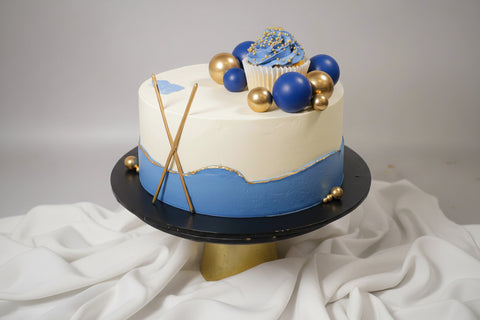 Cool Blue Cake