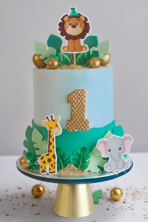 Jungle Themed Cake