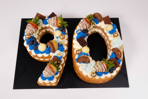 Double Digit Number Cake