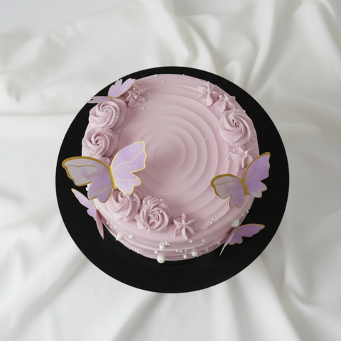 Butterfly Pearl Cake