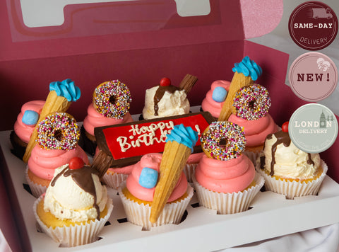 Fun & Funky Cupcakes With Message