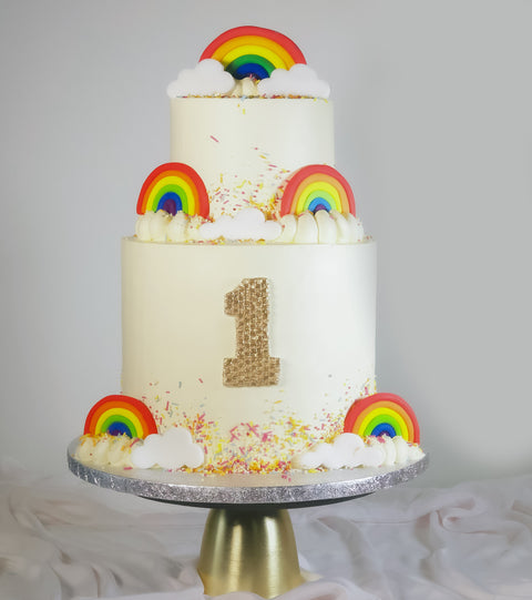 Over The Rainbow Cake