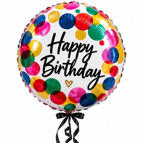 Birthday Helium Balloon Bouquet- Same Day Delivery