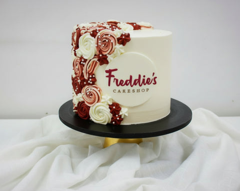 Ombré Logo Cake