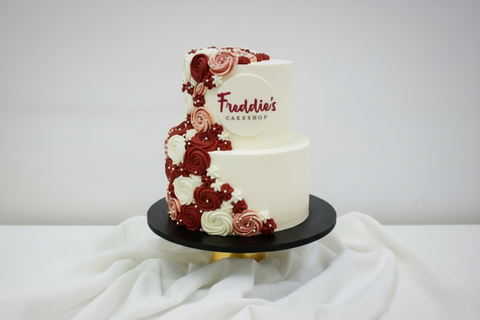 Ombré Logo Cake