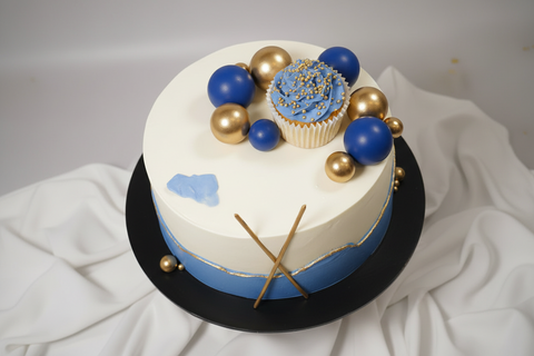Cool Blue Cake