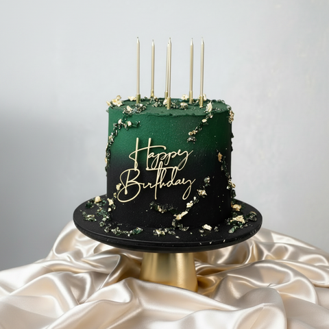 Gems Sprayed Cake