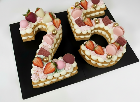 Double Digit Number Cake