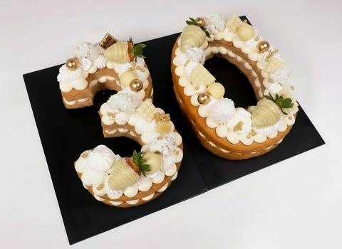 Double Digit Number Cake
