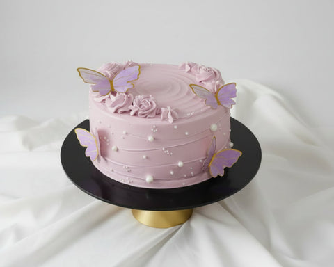 Butterfly Pearl Cake