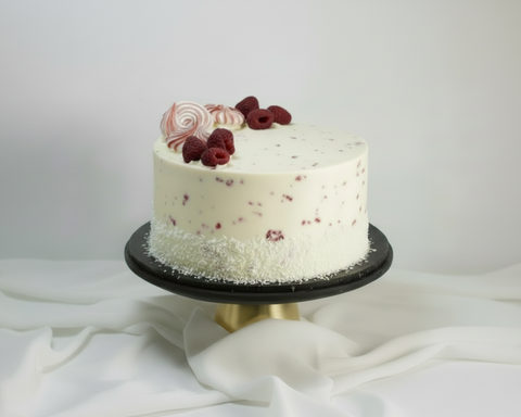 Raspberry & Coconut Cake