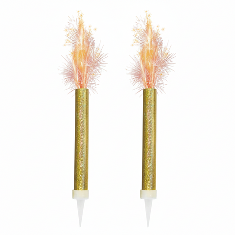 Twin Pack Sparkling Fountain Candles