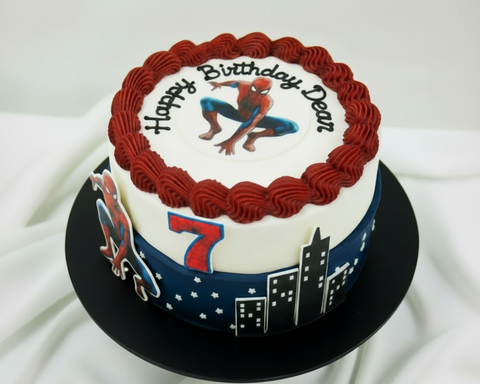 Spider-Man Birthday cake