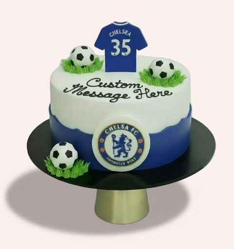 Chelsea Football Cake
