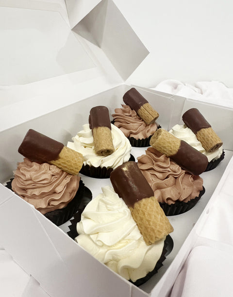Box of Matching Cupcakes x6