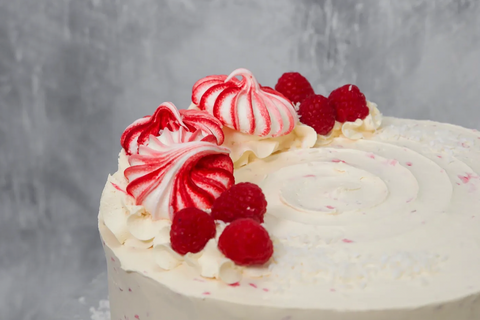 Raspberry & Coconut Cake