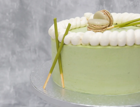 Matcha (green tea) Cake