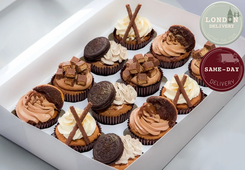 Chocolate Cupcake Box